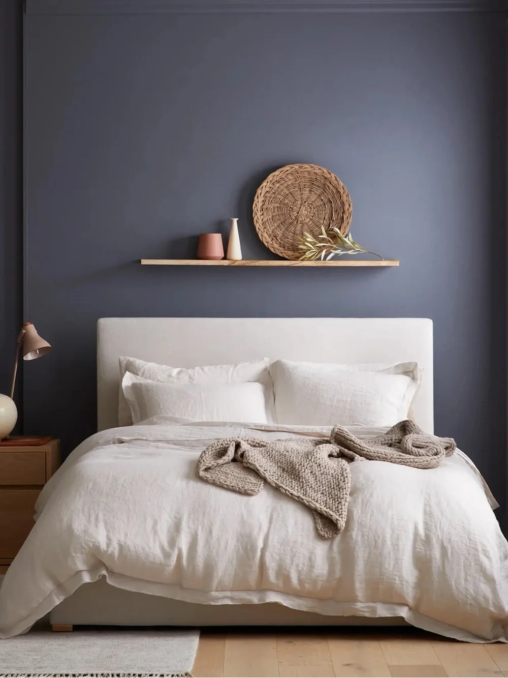 QUINCE European Linen Double Flange Duvet Cover Full/Queen Sand 8916